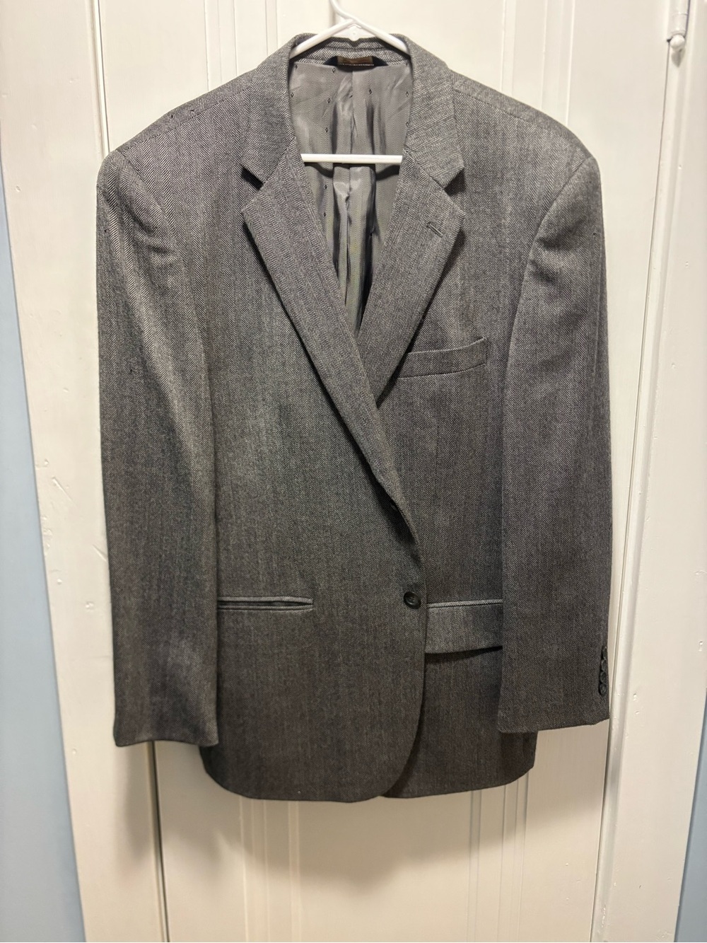 Joseph & Feiss Men's Gray Single-Breasted Sport Coat